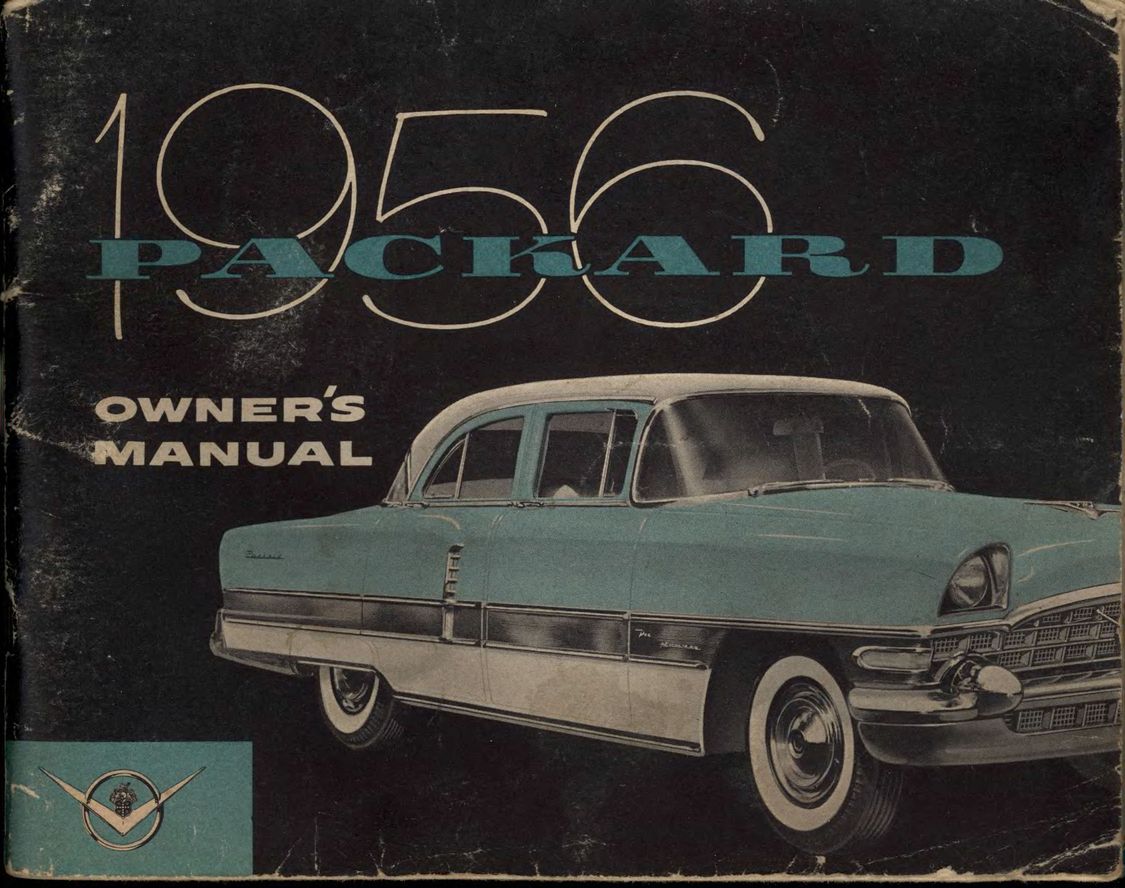1956 Packard Owners Manual